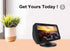 Stand for Echo Show 5 (1st Gen and 2nd Gen) by AutoSonic, Compatible with Alexa Show 5, Magnetic,Swivel and Tilt, Black