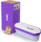 SUMO Ice Cream Containers for Homemade Ice Cream - 2.5 Quart Jumbo Size, Reusable Storage Tubs with Lids (1 Container, Purple)