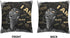 Inspirational Quotes Afro Black Art Pillow Covers Cases African American Pillows Decorative Throw Pillows Blcak and Gold Pillow Cases 18x18 in