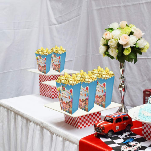 30 Pcs JJ melon Party Popcorn Boxes JJ melon Party Supplies Favors Candy Container for JJ melon Birthday Theater Themed Parties Movie Nights Carnivals