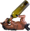 Brown Horse Wine Bottle Holder 6 1/2 Inch