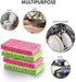 Cleaning Scrub Sponge by SCRUBIT - Kitchen Dish Sponges for Dishes, Pots Pans & More - 24 Pack - Colors May Vary-