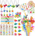 56 PCS Dinosaur Party Favors,Dinosaur Party Goodie Bag Fillers,Prizes Gift Carnivals for Kids Birthday