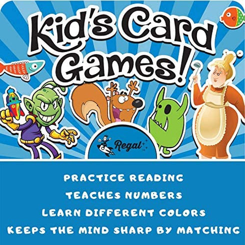 Regal Games - Classic Card Games - Slap Jack - Card Game Gift for Christmas, Birthdays, Holidays, and Family Gatherings