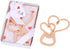 Double Heart Bottle Opener Wedding Favors And Gifts with Exquisite packaging Box Wedding Gifts For Guests Wedding Baby Shower Souvenirs Party Supplies 12pcs WeddParty(Double Heart)