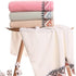 Pidada Bath Towel Indian Geometric Pattern 100% Cotton Soft Absorbent Towels for Bathroom 1 Pack 27.6 x 55 Inch (Brown)