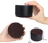 Ezprotekt Bed and Furniture Round Risers, 4 Pack Elevator up to 2 Per Riser and Lifts up to 5,000 LBs - Protect Floors Wont Scratch Wood and Carpet Surface Anti Slip Bottom (Round,2 Inch Black)