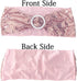 iEventStar Sequin Strech One-Sided Chair Bands Chair Sashes Front Side Sequin Wedding Party Event Decoration 10pcs (Rose Gold, 10)