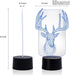 Elk Deer 3D Optical Illusion Night Lights, 7 Color Variations, Smart Touch Button USB and Battery Power, Amazing Creative Art Design for Children's 3192