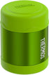 THERMOS FUNTAINER 10 Ounce Stainless Steel Vacuum Insulated Kids Food Jar, Lime Green