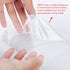 LaRibbons 10Pcs PET Clear Box, Transparent Boxes, Candy Box, Clear Gift Boxes for Wedding, Party and Baby Shower Favors, 6" L x 6" W x 6" H