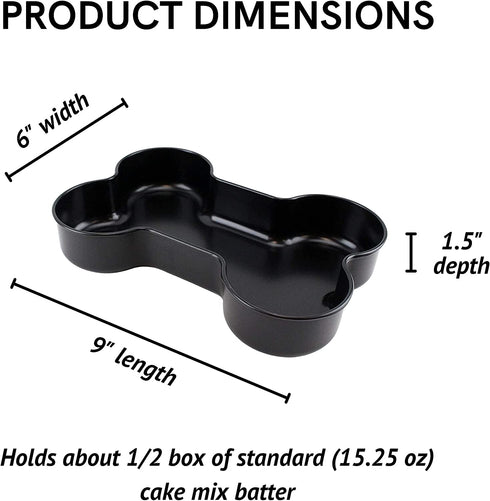 Midlee Nonstick Bone Shape Pan (Cake)