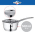 K¼chenprofi Stainless Steel Saucepan with Clad Bottom, 16-Ounce,Silver