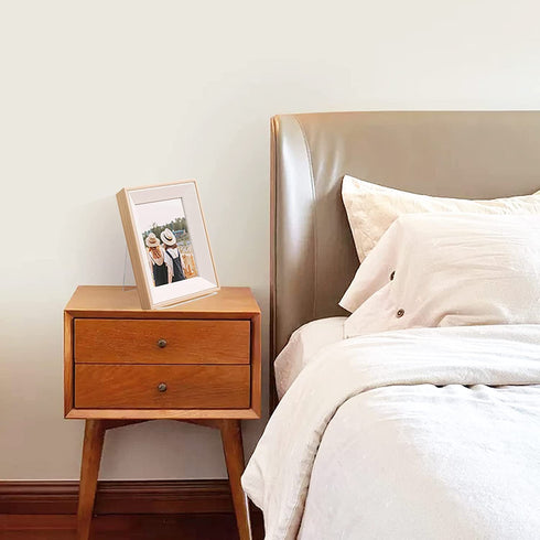 TLBTEK 5PC Acrylic Book Stand with Ledge,Clear Acrylic Book Easel Display Stand,Clear Book Tablet Holder for Displaying Artworks,Pictures,Books,Notebooks, CD and Journals (Style 1(Large))