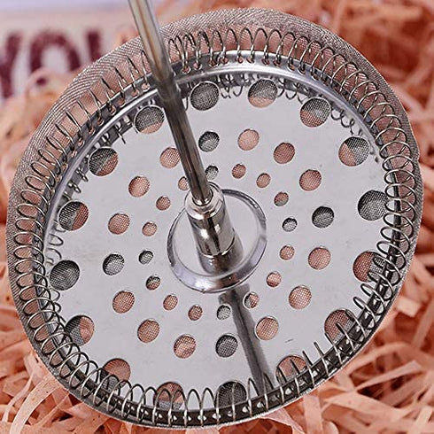 4 Pack French Press Replacement Filter Screen, findTop 4 Inch Stainless Steel Mesh Replacements for 1000 ml / 34 oz / 8 cup French Press