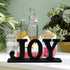 Wood Joy Sign Tabletop Joy Letters Sign Freestanding Wooden Cutout Word Decor Decorative Mantel Signs for Home Decor (Black(Joy))