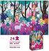 Puzzles for Kids Ages 3-5 Premium 24 Piece Fairy Forest Floor Puzzles for Kids Ages 3-8, Preschool Jigsaw Puzzles Educational Toys for Boys & Girls 3 4 5 6 7 8 Years Old