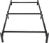 Amazon Basics Metal Bed Frame for Box Spring and Mattress, Easy Tool-Free Setup - Twin, 6-Leg Base