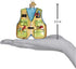 Old World Christmas Ornaments: Fishing Vest Glass Blown Ornaments for Christmas Tree (44091)