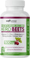 Beet Root Capsules 1500mg - Organic Beet Root Powder + Vitamin C Zinc, Elderberry, Pomegranate, Grape Seed Extract - Nitric Oxide Supplement, Supports for Healthy Circulation* -Vegan - 3 Months Supply