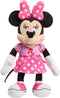 Disney Junior Mickey Mouse Funhouse Singing Fun Minnie Mouse 13 Inch Lights and Sounds Feature Feature Plush, Sings Bowtoons Theme Song, by Just Play