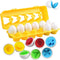 CPSYUB Toddler Toys, 18 Month Toys, Easter Eggs Learning Toys for 1, 2, 3 Year Old Girls / Boys, Montessori Matching Eggs Educational Color & Shape Recognition Skills Gifts Toys BPA Free (12 Eggs)