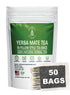 Yerba Mate Tea with Natural Organic Yerba Matte (50 tea bags)| Rich in Chlorophyll, Antioxidants and Vitamins| Made in USA