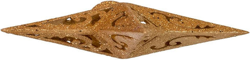 Kurt Adler 8-Inch Gold Glittered 5 Point Star Treetop