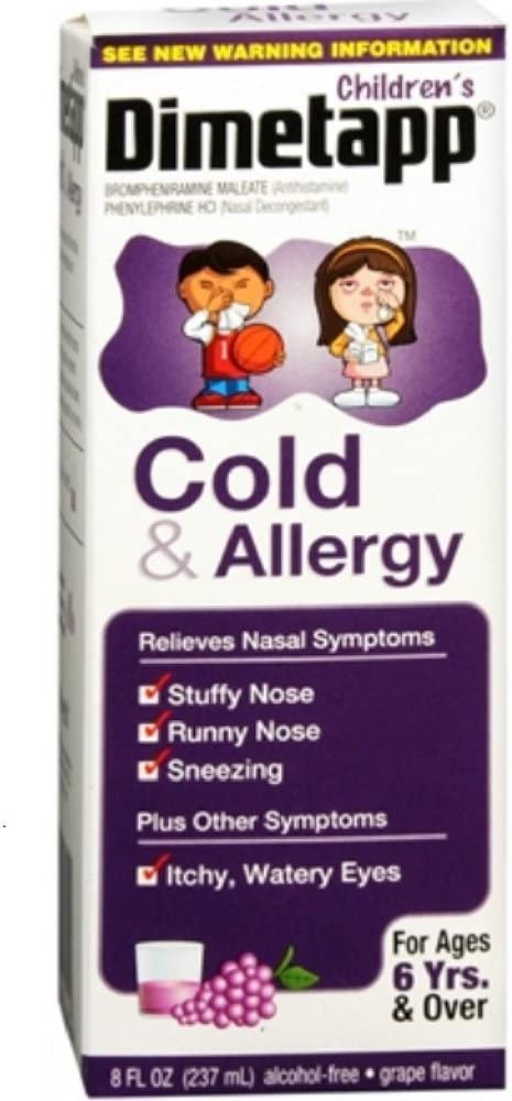 Children’s Dimetapp Cold & Allergy 8oz