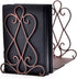 Artkingdome 1 Pair Luxury Old School Bookends Retro Organizer Books End Stand Desk Holder Racks Non-Skid Bookcase Library Decorative Bookend Gift w/Padding