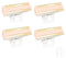 Replacement Heads for Flawless Razor Finishing Touch Women Flawless Body Hair Remover Replacement Heads (only for Flawless Body Hair Remover Replacement Heads)