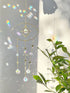 jia ning Sun Catchers Sun Catchers Crystal Light Catchers, Window hangings, Home Decor, Crystal Window Decorations, Rainbow Makers (Four Crystals)