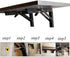 16 INCH Folding Shelf Brackets - Heavy Duty Metal Collapsible Shelf Bracket for Bench Table, Shelf Hinge Wall Mounted Space Saving DIY Bracket, Max Load: 280 lb - Black (2 PCS)