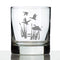 Duck Pond Whiskey Rocks Glass - Cabin Themed Gifts or Rustic Decor for Men and Women - Fun Whisky Drinking Tumbler - 10.25 oz