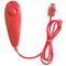 OSTENT Motion Based Wired Nunchuck Controller for Nintendo Wii Console Video Game (Red)