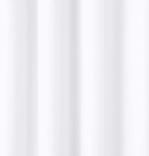 Amazon Basics Room Darkening Blackout Window Curtains with Grommets - 52 x 63-Inch, White, 2 Panels