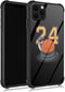 ZHEGAILIAN iPhone 12 Pro Max Case,Mamba Basketball 24 iPhone 12 Pro Max Cases for Men/Boys,UNBreak Reinforced Corners Back Cover Soft TPU Bumper Frame Full Body Case Designed for iPhone 12 Pro Max