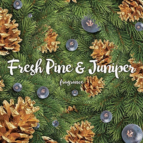 Air Wick Plug in Scented Oil 2 Refills, Fresh Pine and Juniper, Fall scent, Fall spray, (2x0.67oz), Essential Oils, Air Freshener, Packaging May Vary
