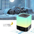 Elecstars LED Alarm Clock Bluetooth Speaker - Portable Night Light Touch Sensor Bedside Lamp with Dimmable Desk Lamp Support MP3, USB, AUX Best Gift for Kids, Party, Bedroom, Outdoor.