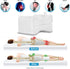 Adjustable Leg & Knee Memory Foam Pillow with Layered Design for Orthopedic ,Sciatica, Back Pain, Spine Pain, Leg Pain, Hip Joint Pain Relief, Knee Pillow with Washable & Breathable Cover