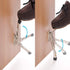 Gotega Door Stopper, 2 Packs Kickdown Door Stop with One Touch Adjustable Height and Rubber Tip 4 Inches, Door Stops€¦