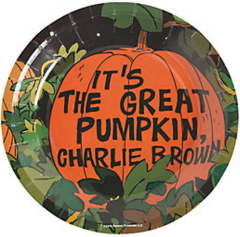 Snoopy Halloween The Great Pumpkin Party Supplies for 16 People (Set 1 Dessert for 16)