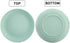 Nicunom 8 Pack Lightweight Wheat Straw Plates, 8" Unbreakable Dinner Plates, Dishwasher Microwave Safe Plates Dishes, Reusable Plate for Fruit Snack Container