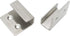 Stainless Steel Flat J Hooks Hanger, Ceramic Tile Billboard Display Board Holder Wall Mount Heavy Duty Hook Brackets Silver, Pack of 10