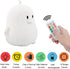 Yuede Kids Night Light (Silicone Light) USB Rechargeable Penguin Night Lights, 9 Colors Change with Touch Sensor and Remote Control for Baby/Kids/Adult Bedroom (Penguin)