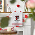 Artoid Mode Love Heart Gnome Kitchen Dish Towels, 18 x 26 Inch Seasonal Valentine's Day Anniversary Wedding Ultra Absorbent Drying Cloth Tea Towels for Cooking Baking Set of 4