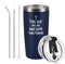 Qtencas Valentine's Day Gifts for Boyfriend Travel Tumbler, This Guy Has an Awesome Girlfriend Stainless Steel Insulated Tumbler with Lid, Boyfriend Men Birthday Gifts Tumbler(Navy Blue, 20oz)