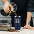 Qtencas Valentine's Day Gifts for Boyfriend Travel Tumbler, This Guy Has an Awesome Girlfriend Stainless Steel Insulated Tumbler with Lid, Boyfriend Men Birthday Gifts Tumbler(Navy Blue, 20oz)
