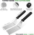 homenote Griddle Accessories Kit, Exclusive Griddle Tools Spatulas Set for Blackstone - 8 Pcs Commercial Grade Flat Top Grill Accessories - Great for Outdoor BBQ, Teppanyaki and Camping