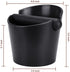 Ailelan Coffee Knock Box, Espresso Dump Bin, Coffee Bin, 4.8 Inch Espresso Knock Box Shock-Absorbent Durable Barista Style with Removable Knock Bar and Non-Slip Base(Round)